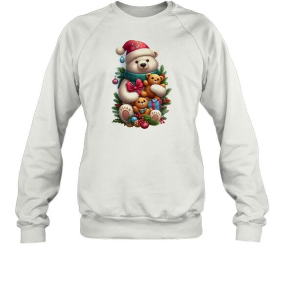 Michelle
L Other - Christmas Bear Family Cozy Holiday Graphic Sweatshirt